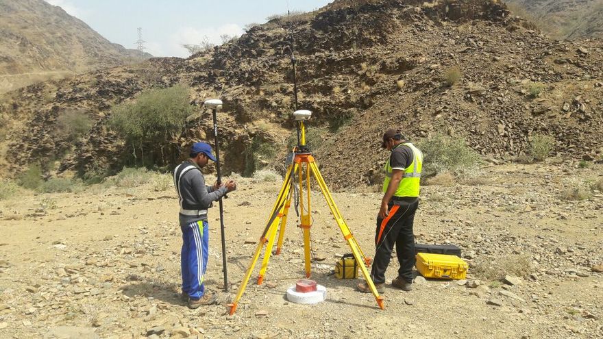 Topographic and Utility Mapping — Shuqaiq 3 Water Transmission System (338 km)