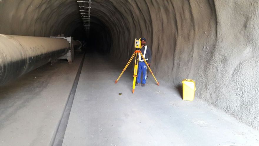 Pre-Construction Topographic Survey — Shuqaiq Water Transmission System Phase 3