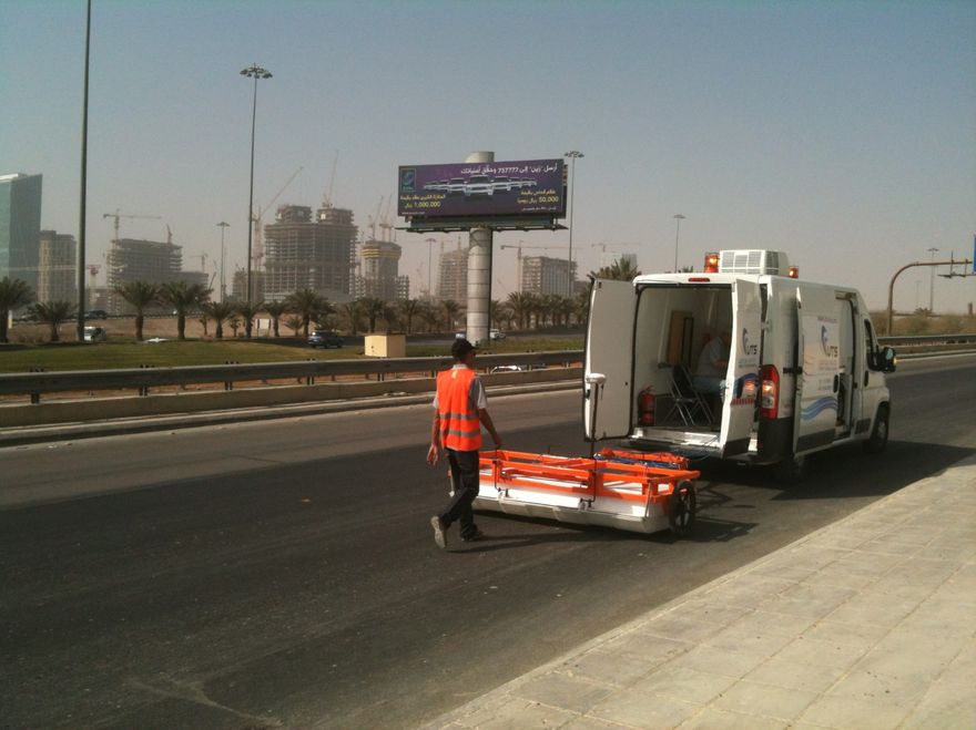 GIS Utility Mapping — Jeddah Roads Network (40 Million sqm)